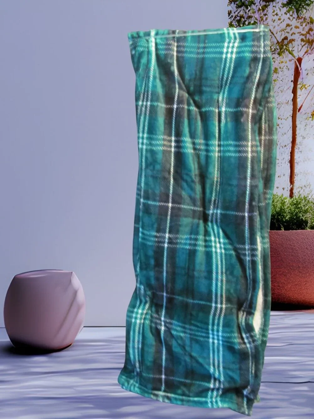 HOLIDAY HOME PLAID 2 PIECE HOLIDAY SET NWT